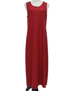 Eileen Fisher System Viscose Jersey Tank Dress Size Medium